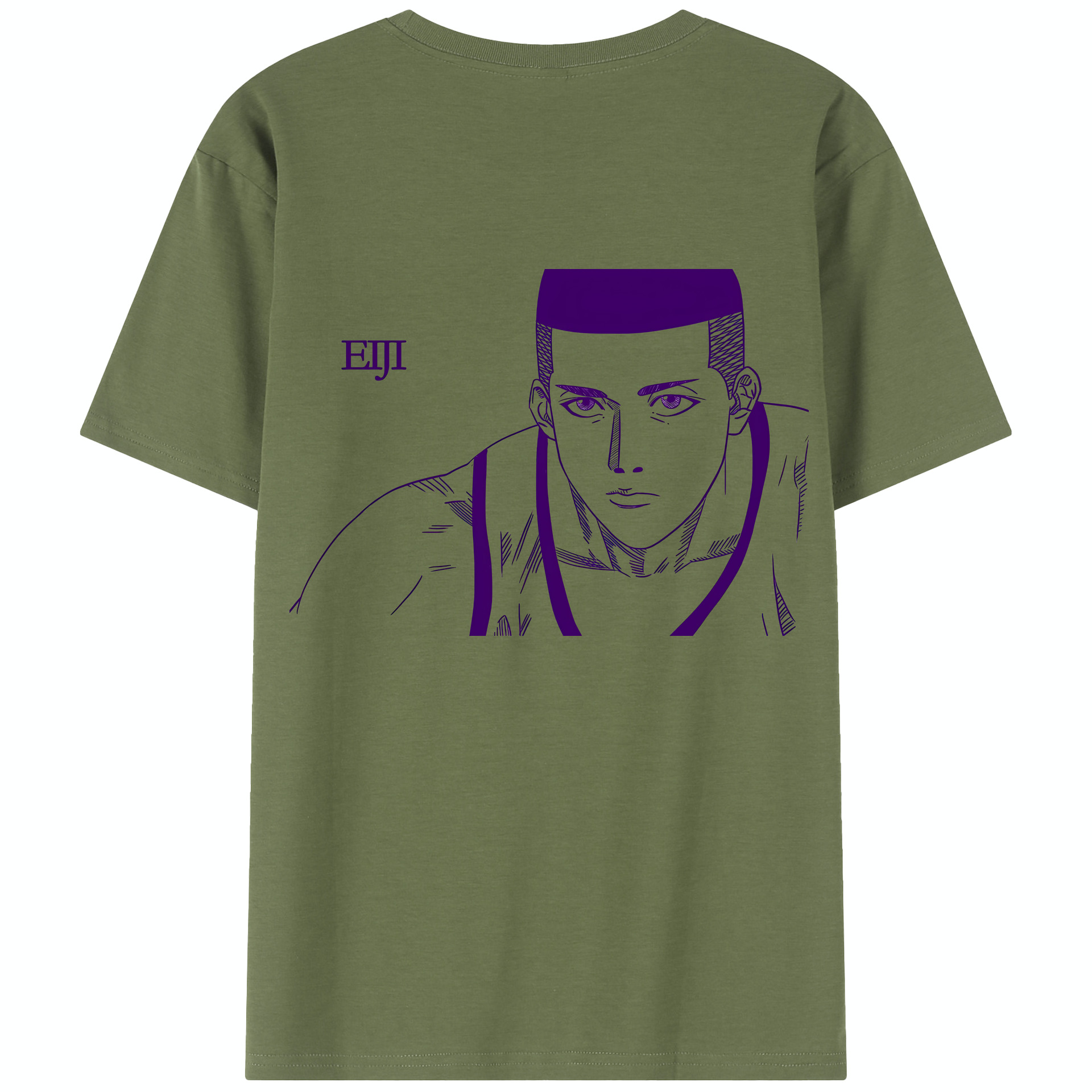 （画像用） SLAM DUNK／スラムダンク 綿100％半袖Tシャツ（背面プリント）